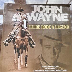 John Wayne 'There Rode a Legend' Book